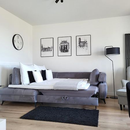 Apartament 150 Zaspa Vvita Z Prywatnym Ogrodem I Tarasem Гданск Екстериор снимка