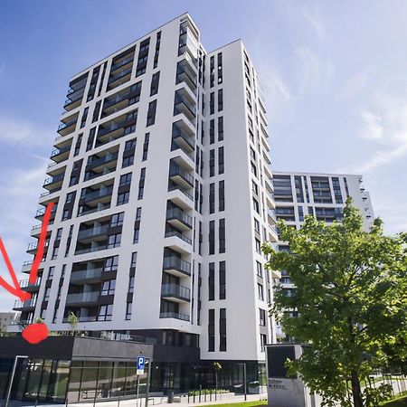 Apartament 150 Zaspa Vvita Z Prywatnym Ogrodem I Tarasem Гданск Екстериор снимка