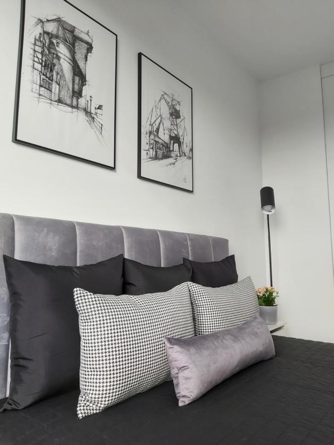 Apartament 150 Zaspa Vvita Z Prywatnym Ogrodem I Tarasem Гданск Екстериор снимка