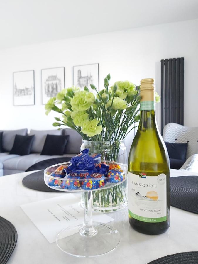 Apartament 150 Zaspa Vvita Z Prywatnym Ogrodem I Tarasem Гданск Екстериор снимка